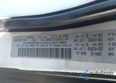 2020 Jeep Grand Cherokee Srt 4X4 из США, поврежденный, VIN 1C4RJFDJ5LC200255